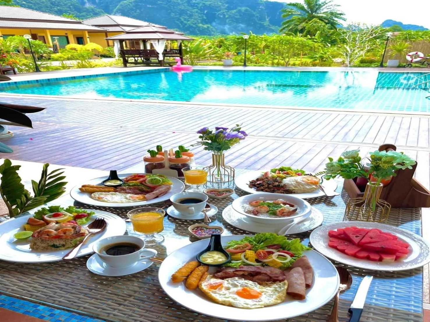 Capital O 75518 Baan Rose Resort Ao Luk المظهر الخارجي الصورة